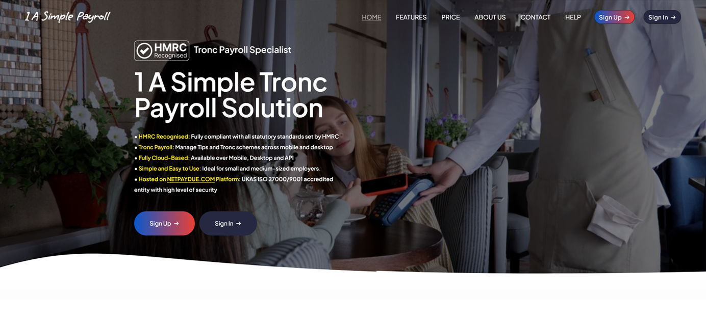 API Integration with 1 A Simple Payroll
